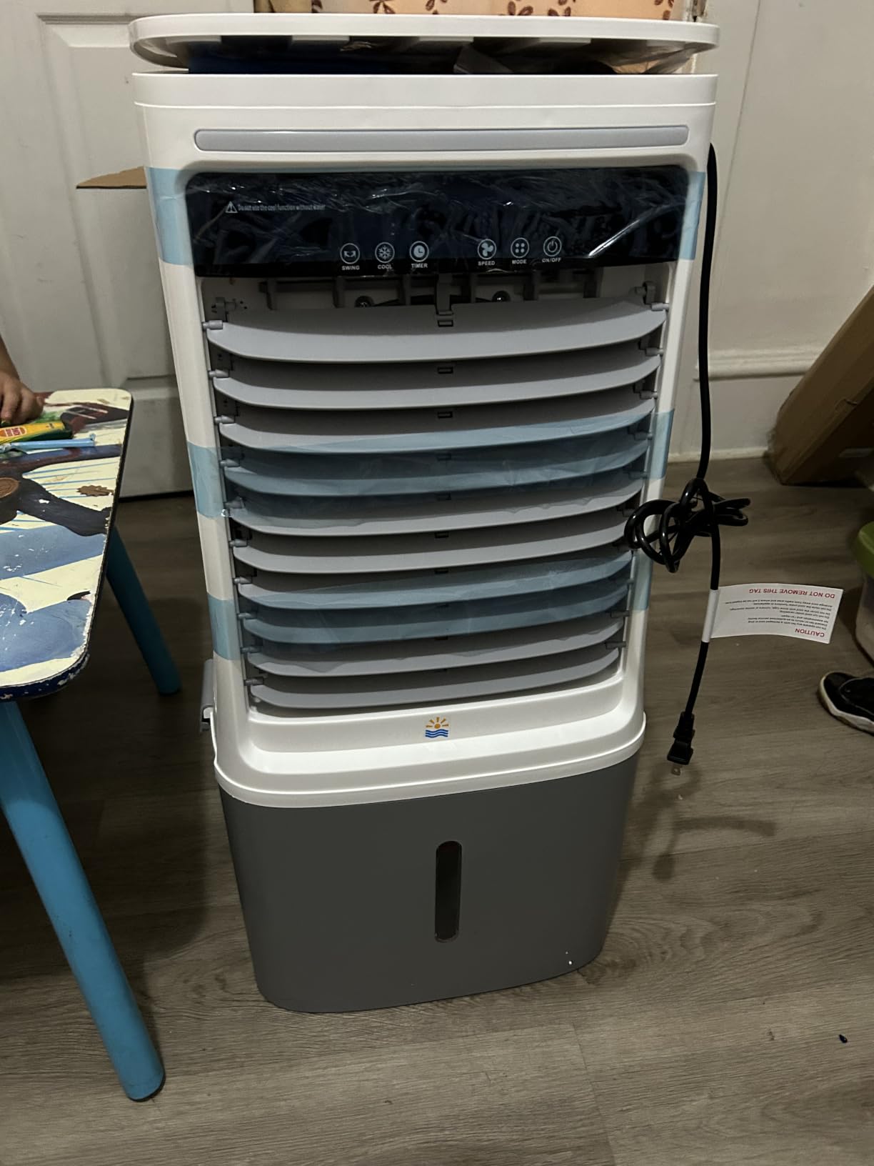 3-in-1 Portable Evaporative Air Cooler, Swamp Cooler air conditioner customer photo 1