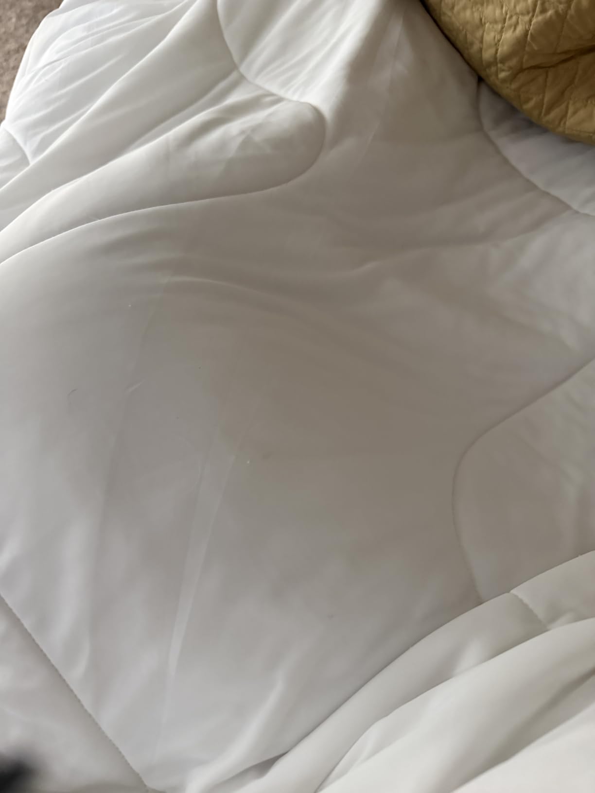 Cooling Comforter for Hot Sleepers, Queen 90x90, Silver Gray customer photo 2