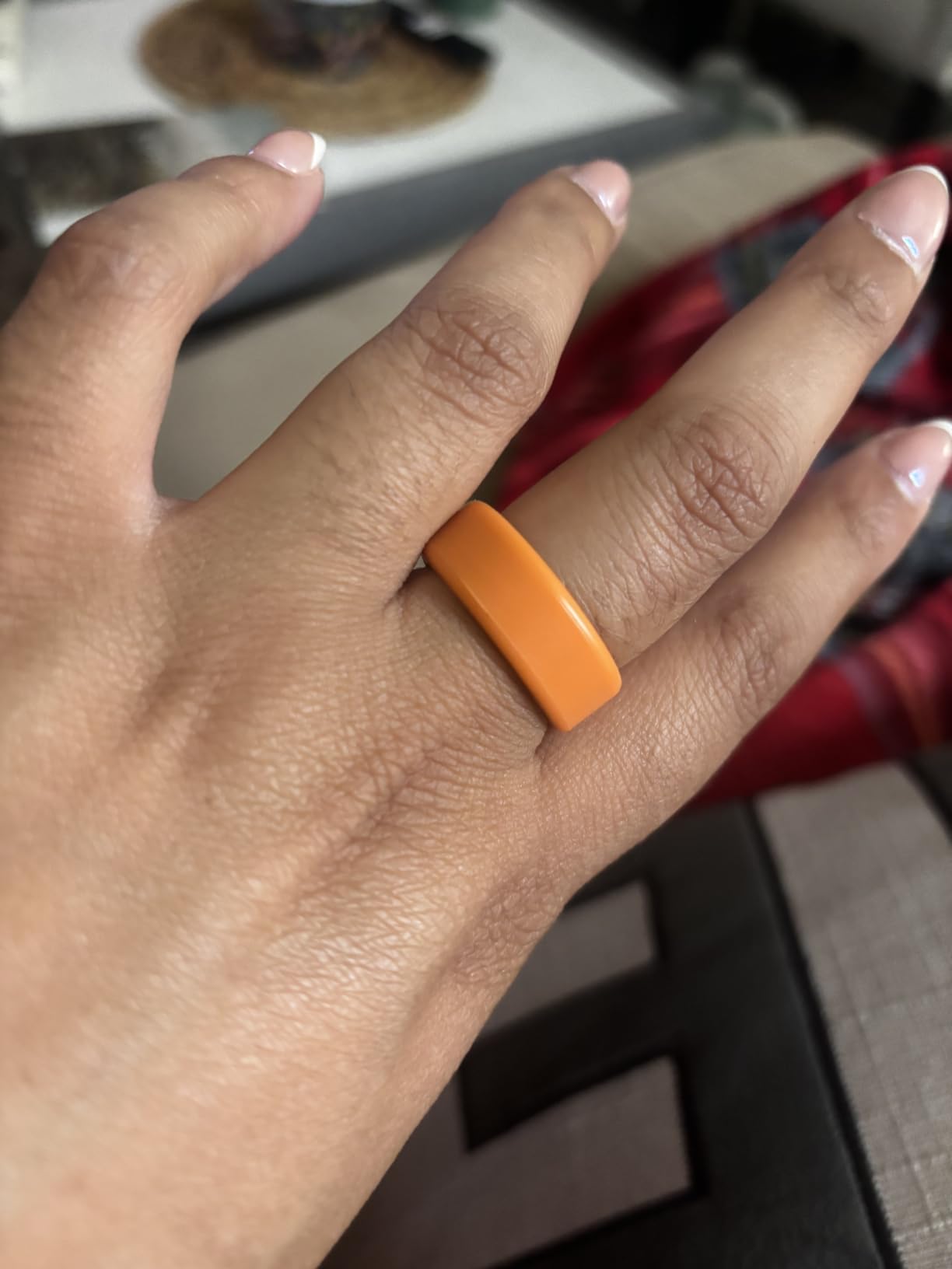 Smart Ring for Women Men,Fitness Tracker Ring,Heart Rate,Blood Oxygen,Step Tracker,Sleep Tracker,Meditation Assistance,No Subscription Fee,IP68 Waterproof,2026 New Holiday Gifts (Silver 8) customer photo 1