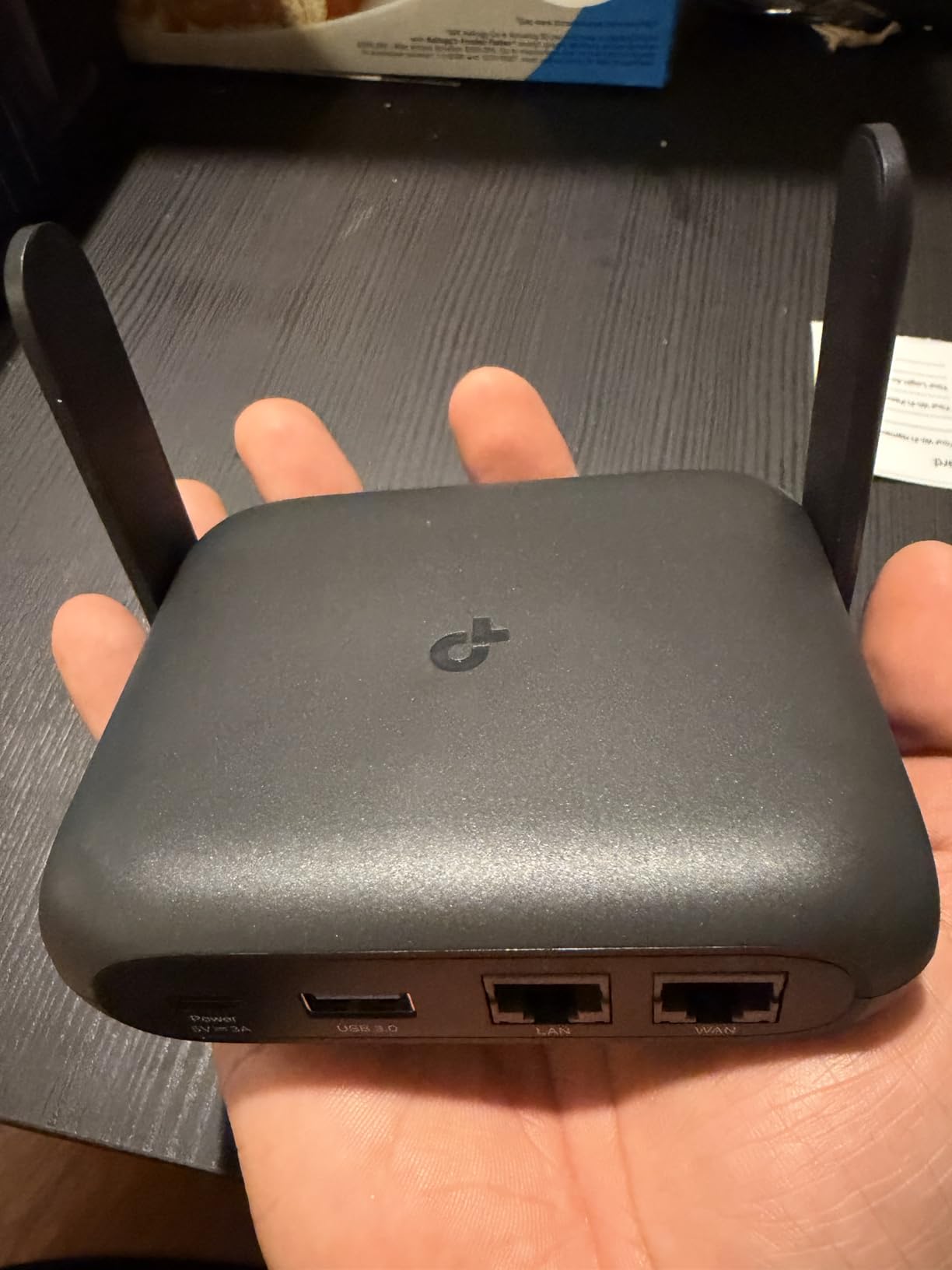 Roam 6 AX1500 Portable Wi-Fi 6 Travel Router Dual-Band USB C 3.0 customer photo 1