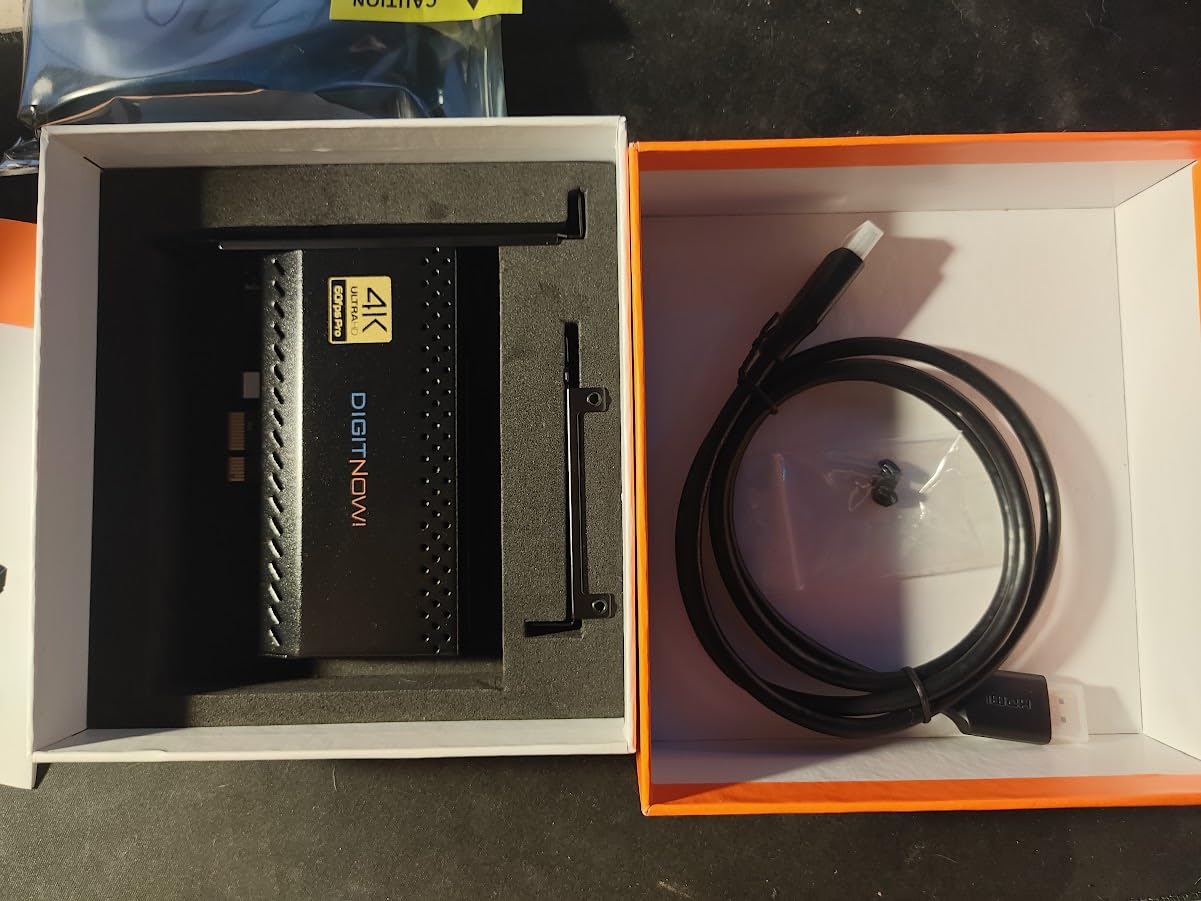 4K Internal Capture Card, PCIe Capture Card, HDMI, 4K60 Passthrough, Ultra-Low Latency for Streaming & Recording, for PS4,PS5, Xbox, in OBS, YouTube, Single & Dual PC Setups, Black customer photo 1