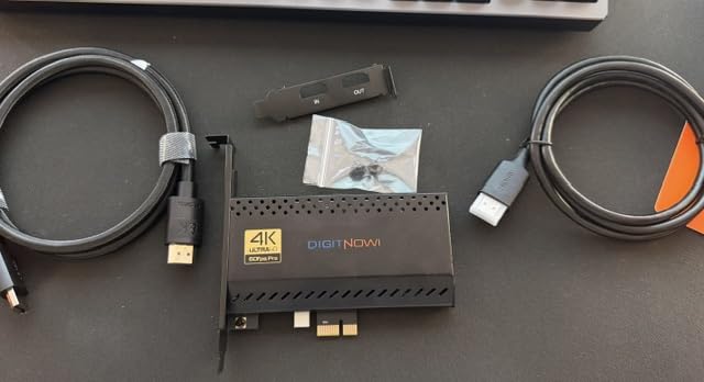 4K Internal Capture Card, PCIe Capture Card, HDMI, 4K60 Passthrough, Ultra-Low Latency for Streaming & Recording, for PS4,PS5, Xbox, in OBS, YouTube, Single & Dual PC Setups, Black customer photo 2