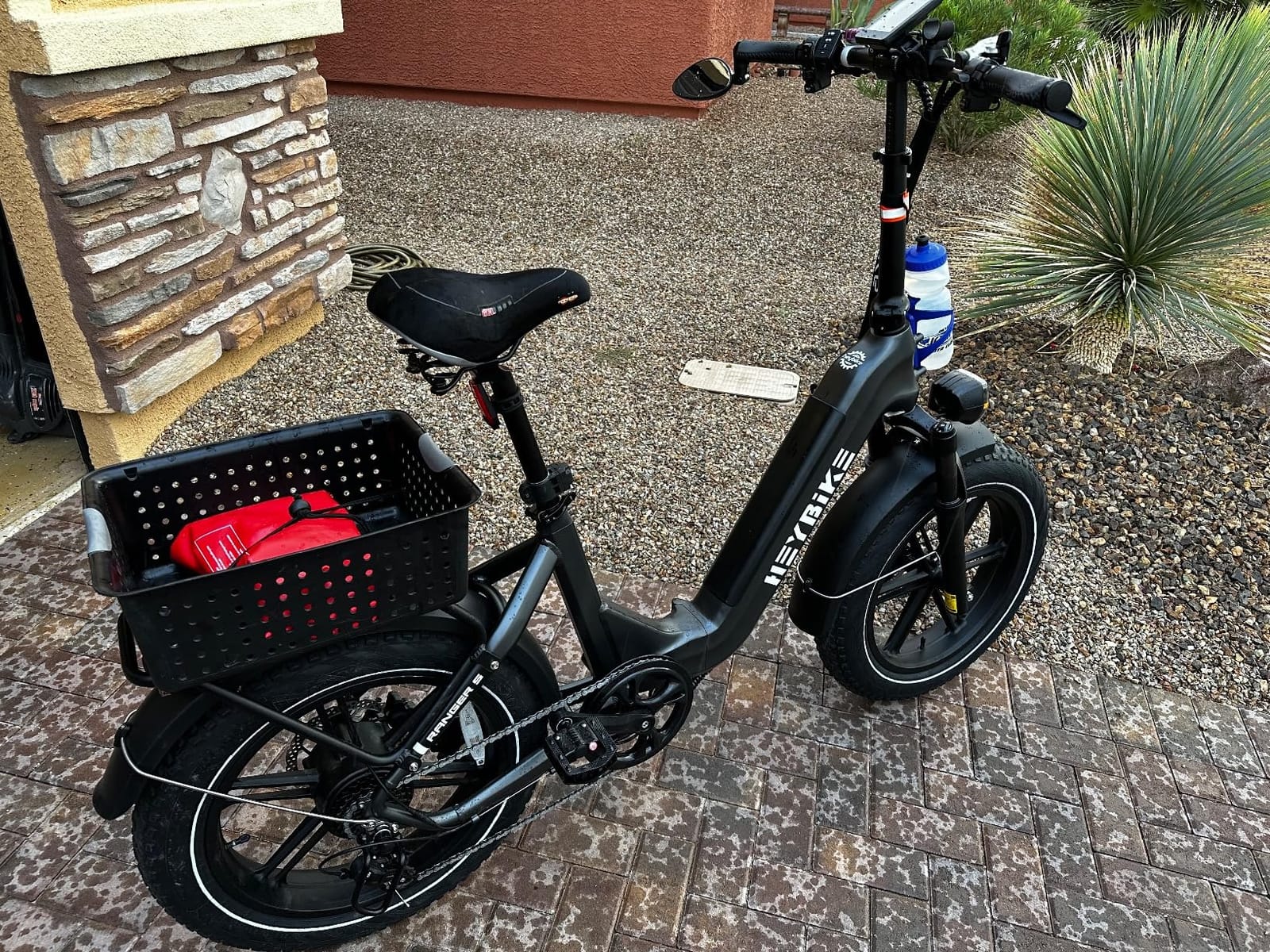 Heybike Mars 3.0 Foldable Electric Bike,Nax 70+Miles,1400W Peak Motor 32MPH customer photo 1