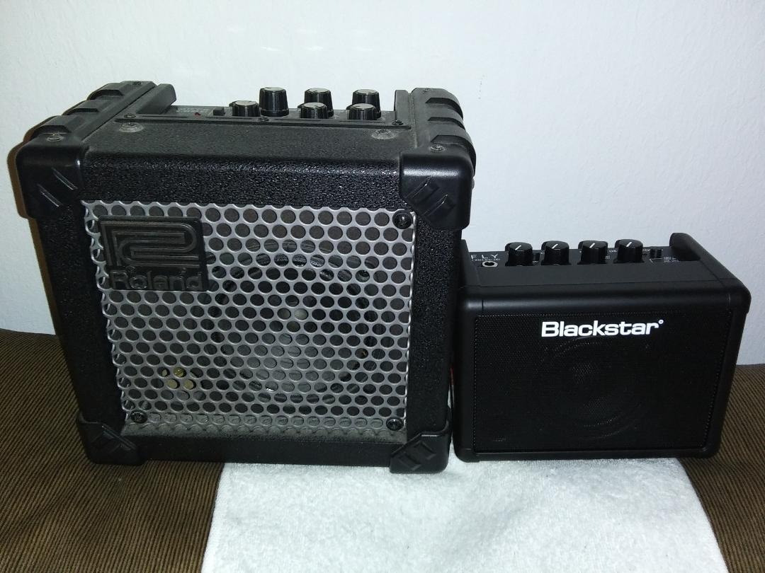 Blackstar Fly 3-3W 1x3 Compact Mini Guitar Amp w/ 2 Channels - White customer photo 2
