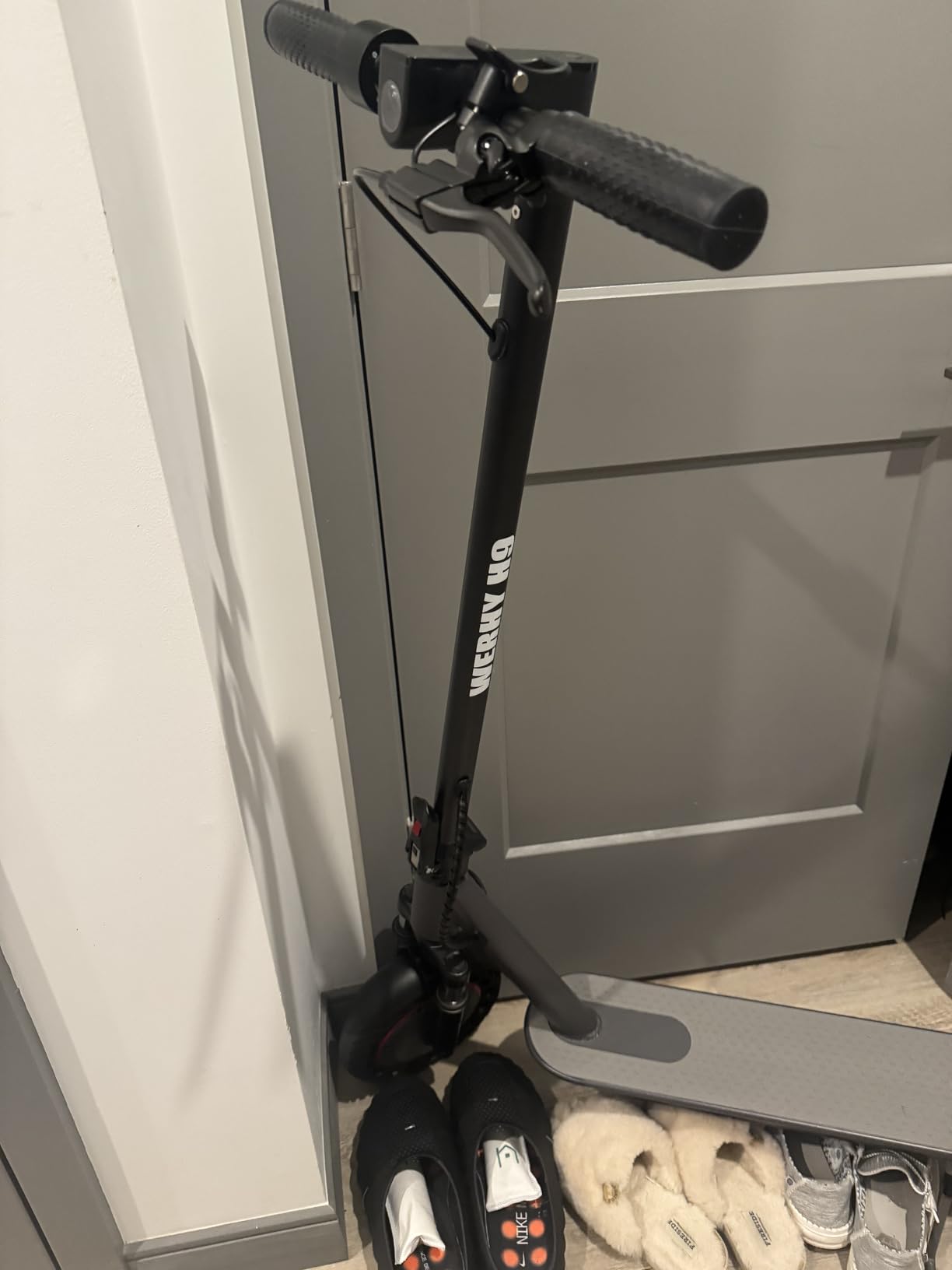 WERHY Electric Scooter, 500W/350W Powerful Motor & 19MPH Top Speed customer photo 1