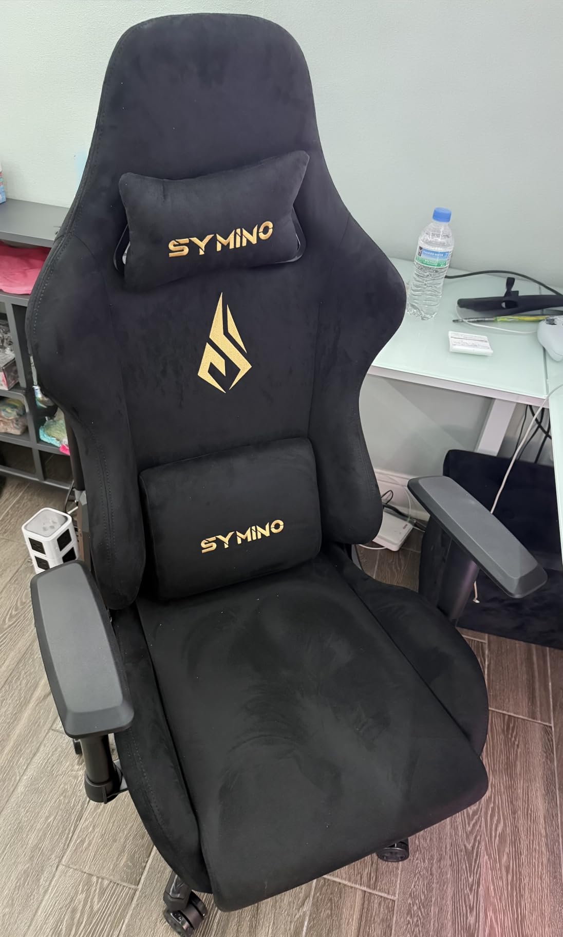 Symino Ergonomic Gaming Chair with 155° Recline & Footrest customer photo 1