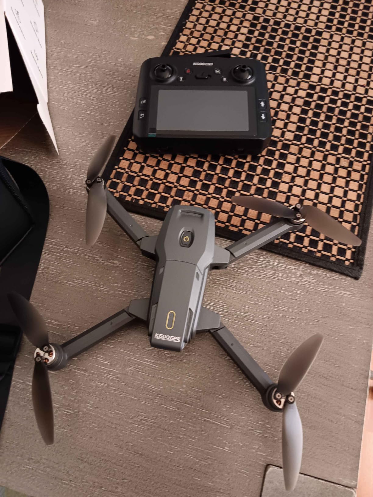 K600PRO GPS Drone with EIS 4K Camera for Adults Beginner,3 Axis Gimbal Professional Long Range Drone with 5.5'' Touchscreen on Controller,Auto Return Follow Me,15KM FPV Transmission 55 Min Flight Time customer photo 1