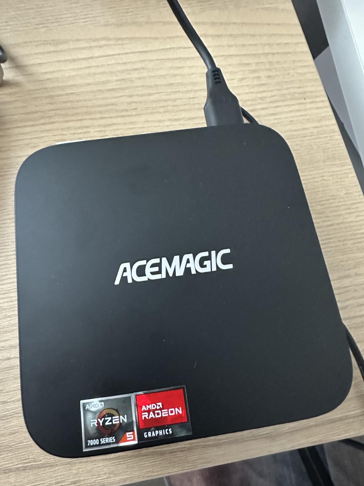 ACEMAGIC K1 Mini PC Windows 11 Pro, AMD Ryzen 5 7430U, 16GB DDR4, 512GB SSD customer photo 2