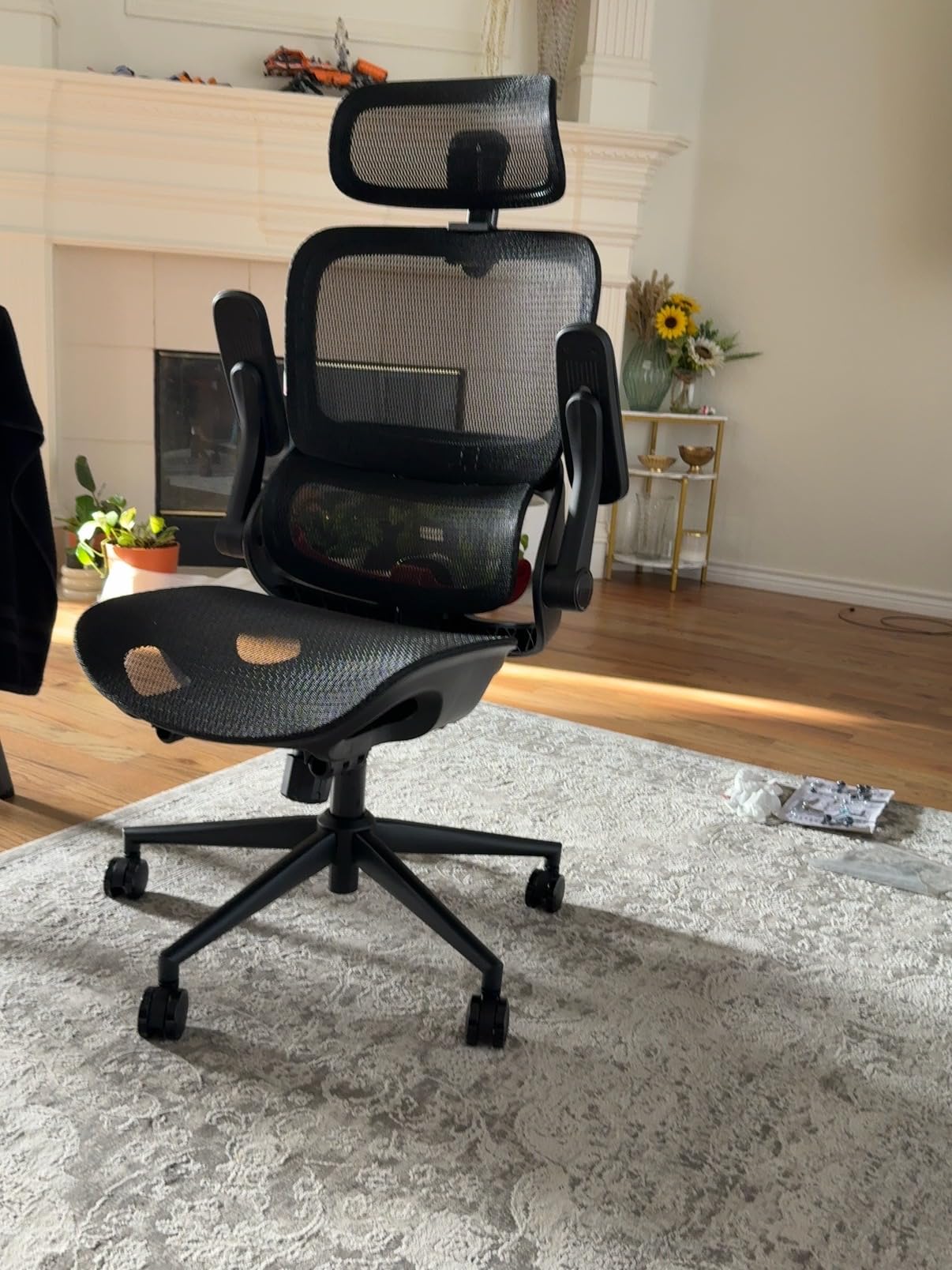 SIHOO B100 PRO Ergonomic Mesh Office Chair with Footrest customer photo 2