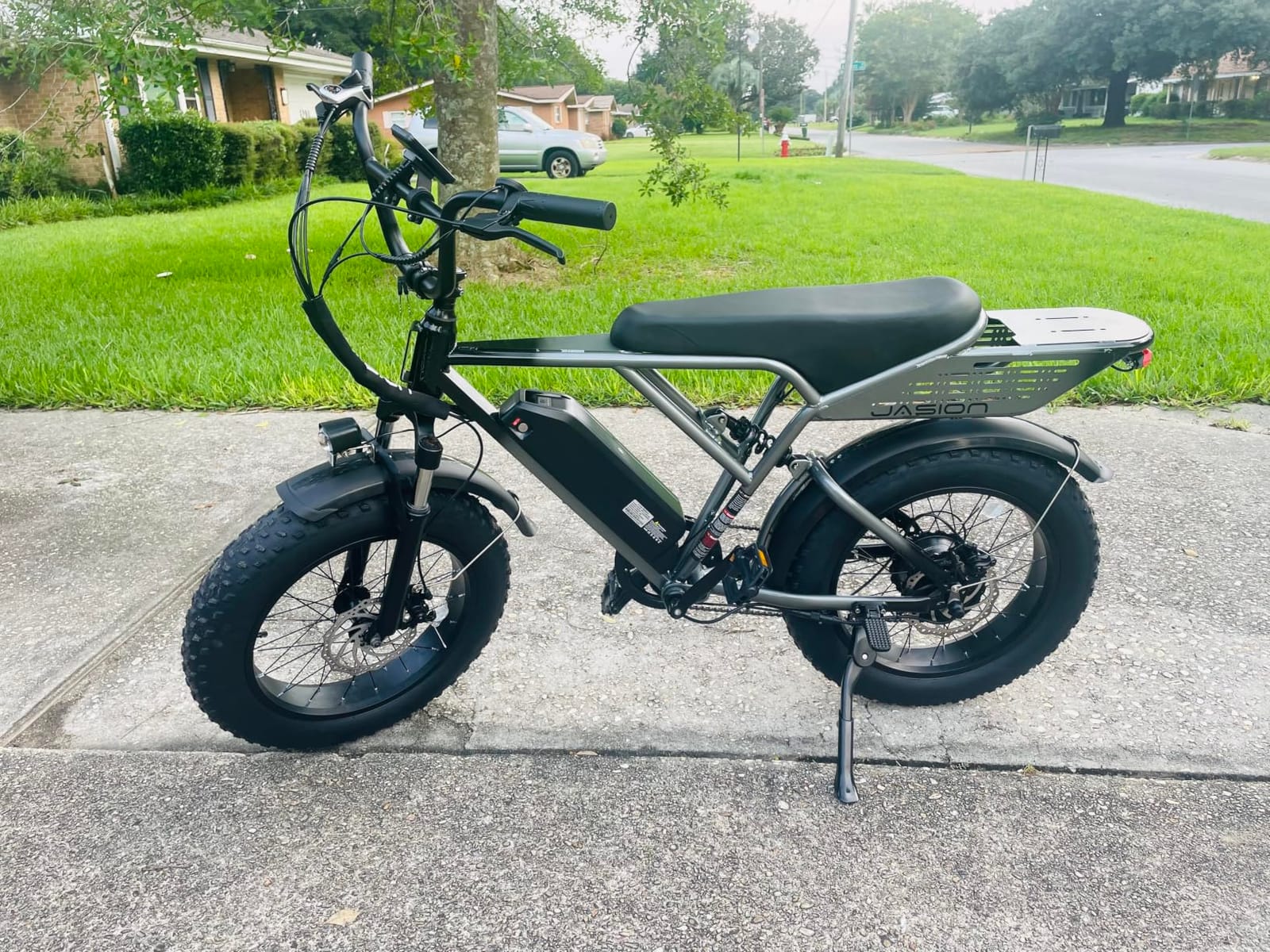 Jasion RetroVolt Electric Bike, 70-Mile Range, 2000W Peak, Fat Tire customer photo 2