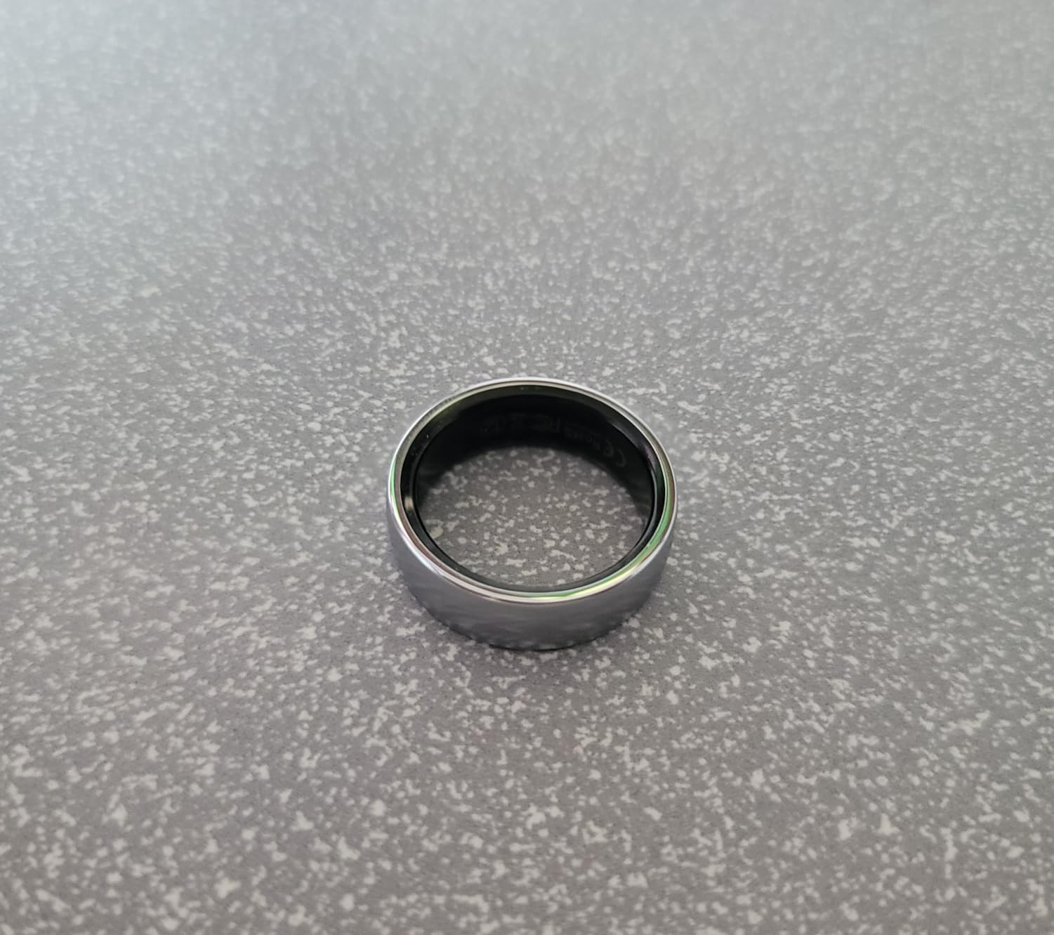 Smart Ring for Women Men, Sleep Tracker, 12 Sports Modes, Size 10 Black customer photo 1