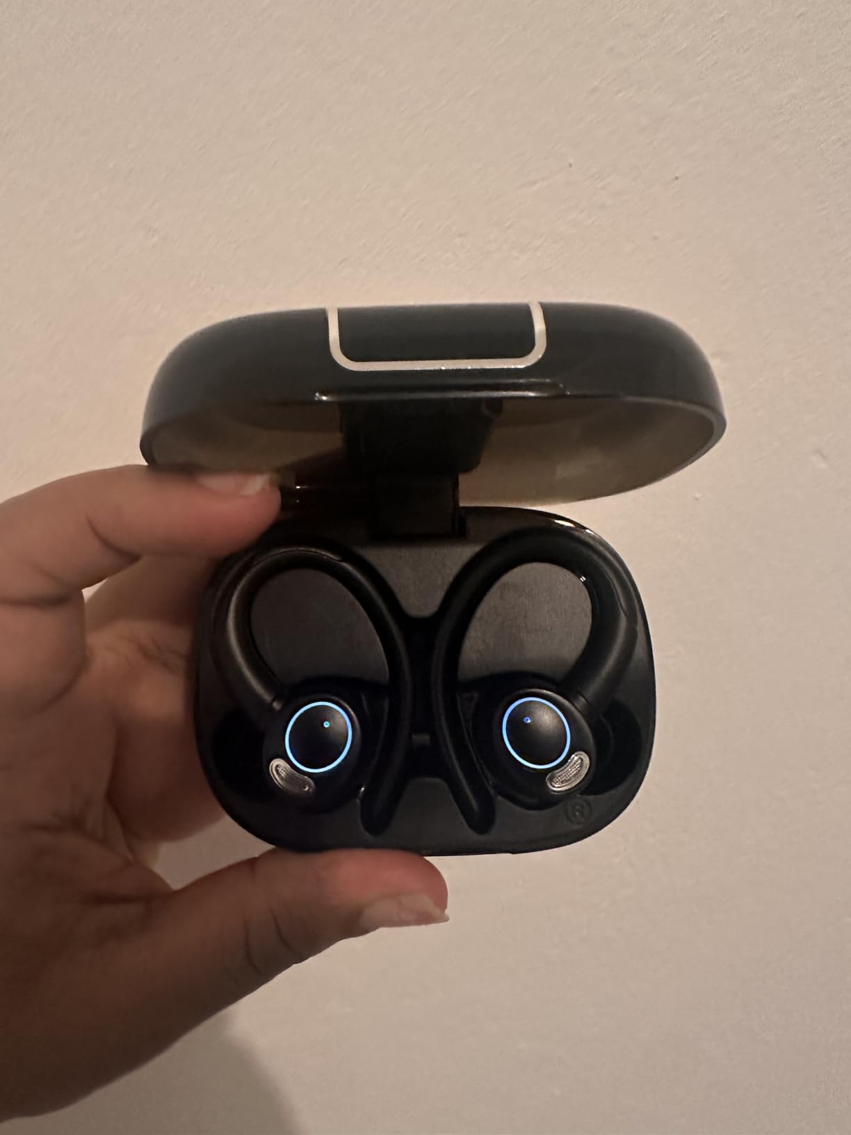 Wireless Sports Earbuds with Secure Earhooks, 48H Deep Bass/ENC Mic Ear Bud customer photo 1
