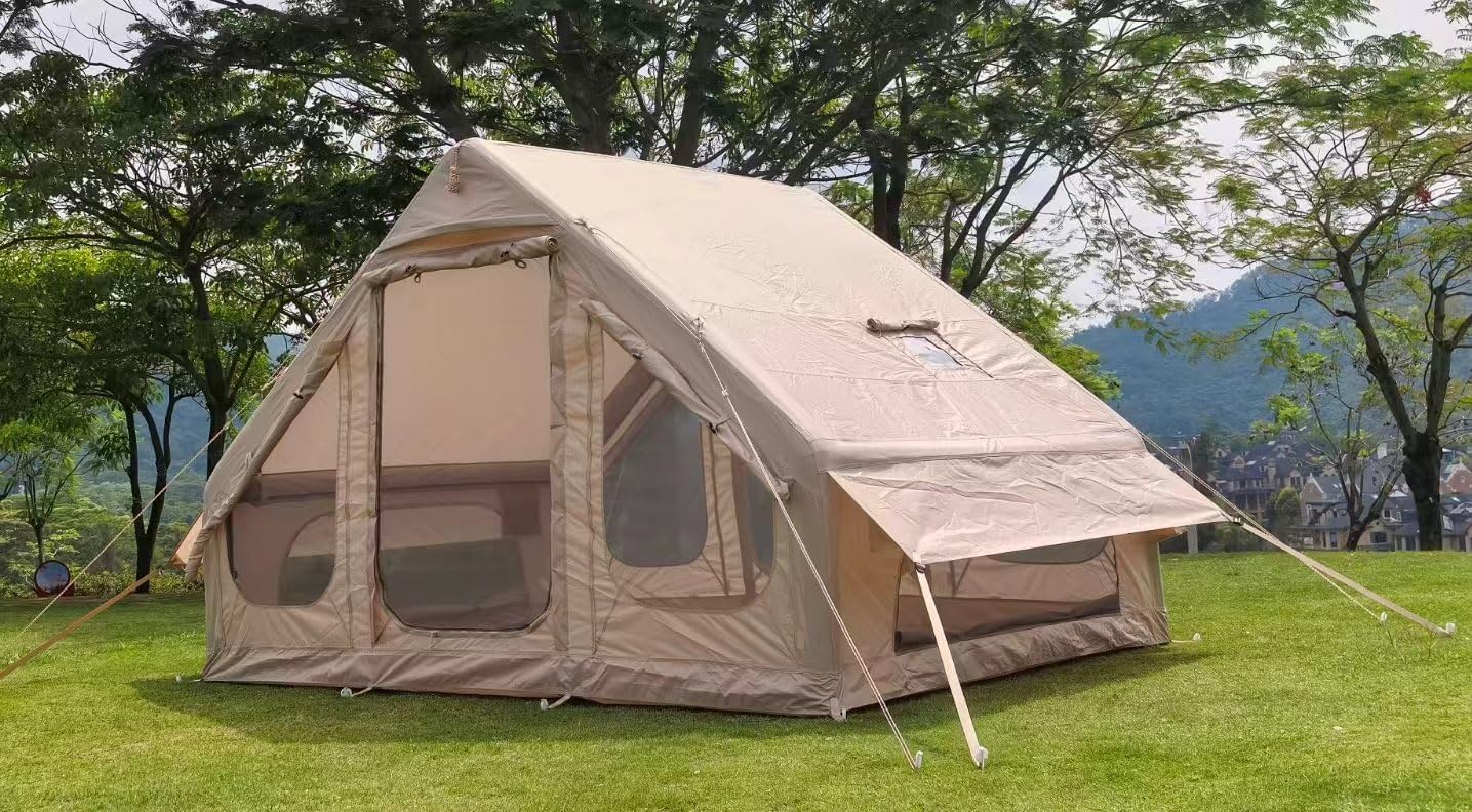 Inflatable Tent Camping Tent 6/8/10 Person | Blow Up Hot Tent with Stove Jack customer photo 2