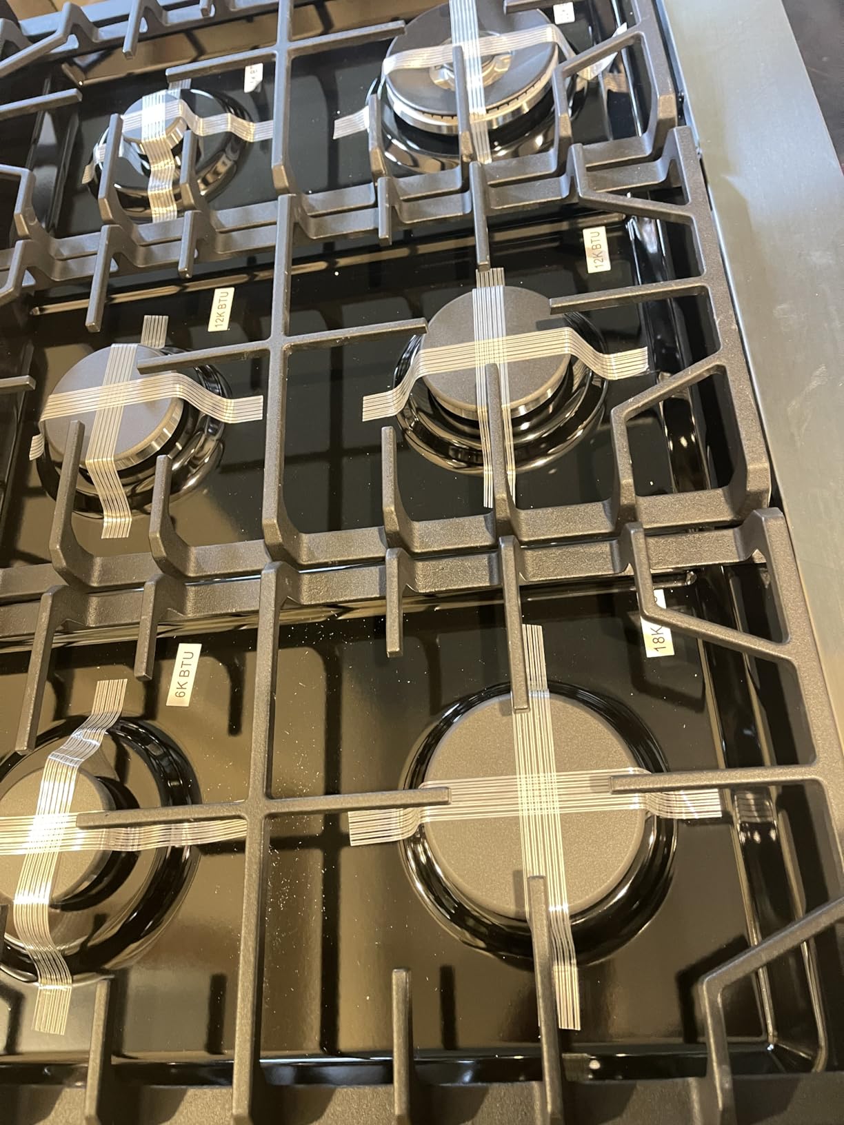 AAOBOSI 36 Inch Gas Range Oven, 6 Cu.Ft Smart Air Fryer Self Clean Oven customer photo 1