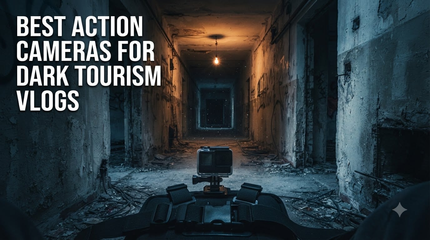 best action cameras for dark tourism vlogs