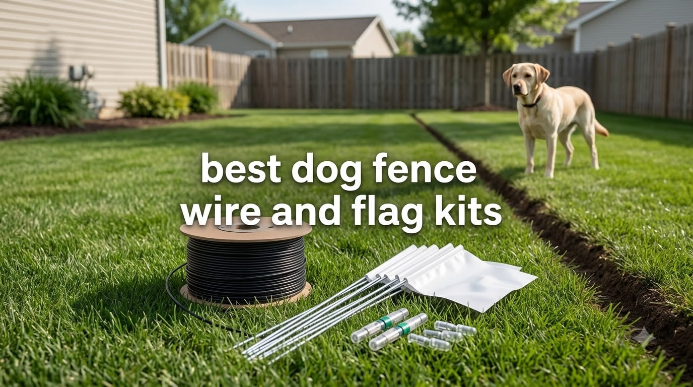 best dog fence wire and flag kits