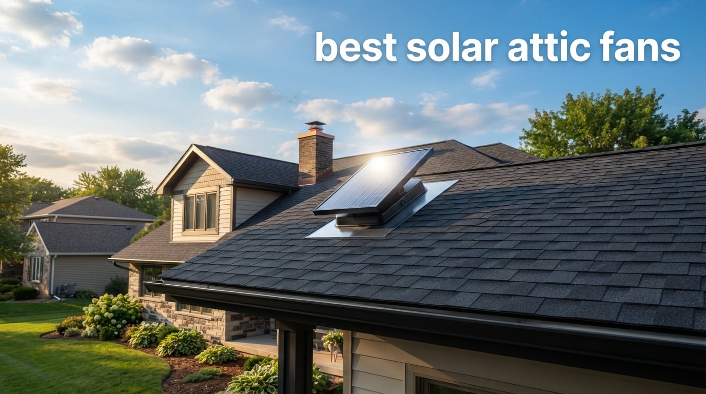 best solar attic fans