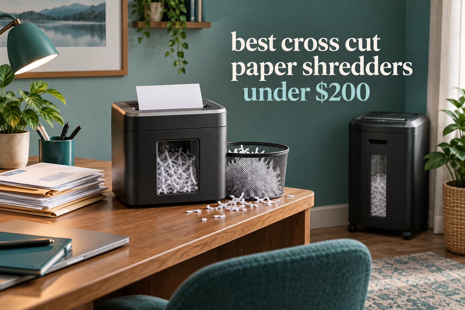 best cross cut paper shredders under $200