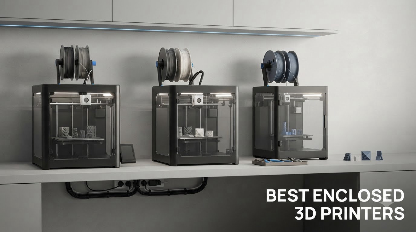best enclosed 3d printers