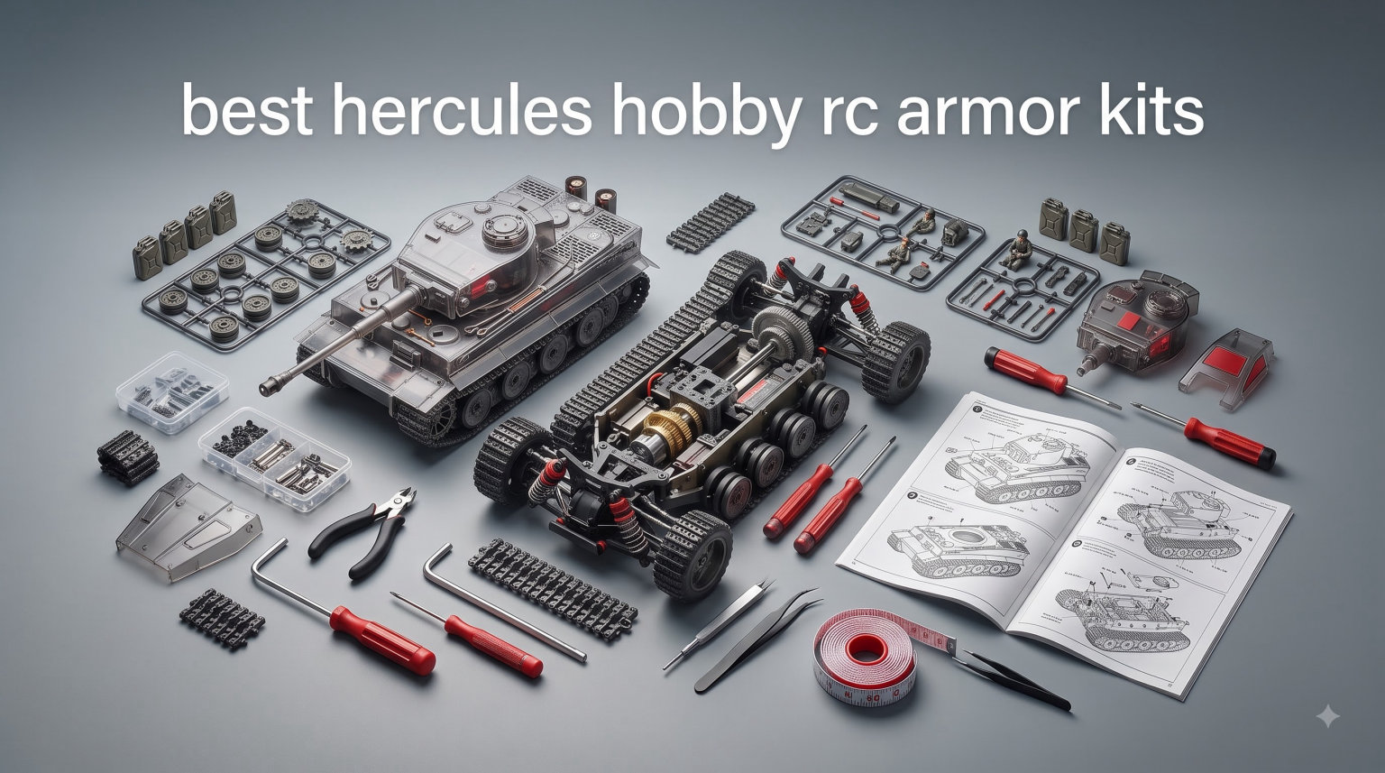 best hercules hobby rc armor kits