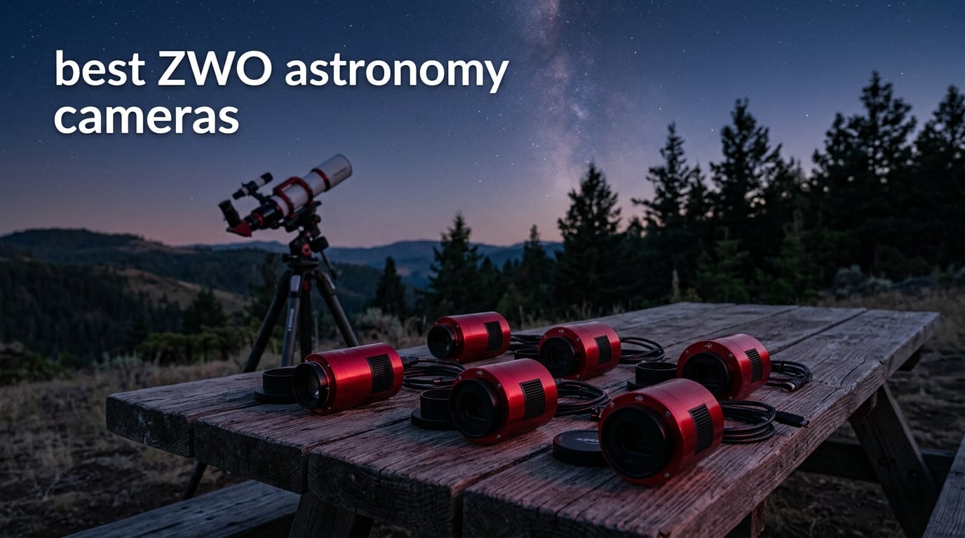 best ZWO astronomy cameras