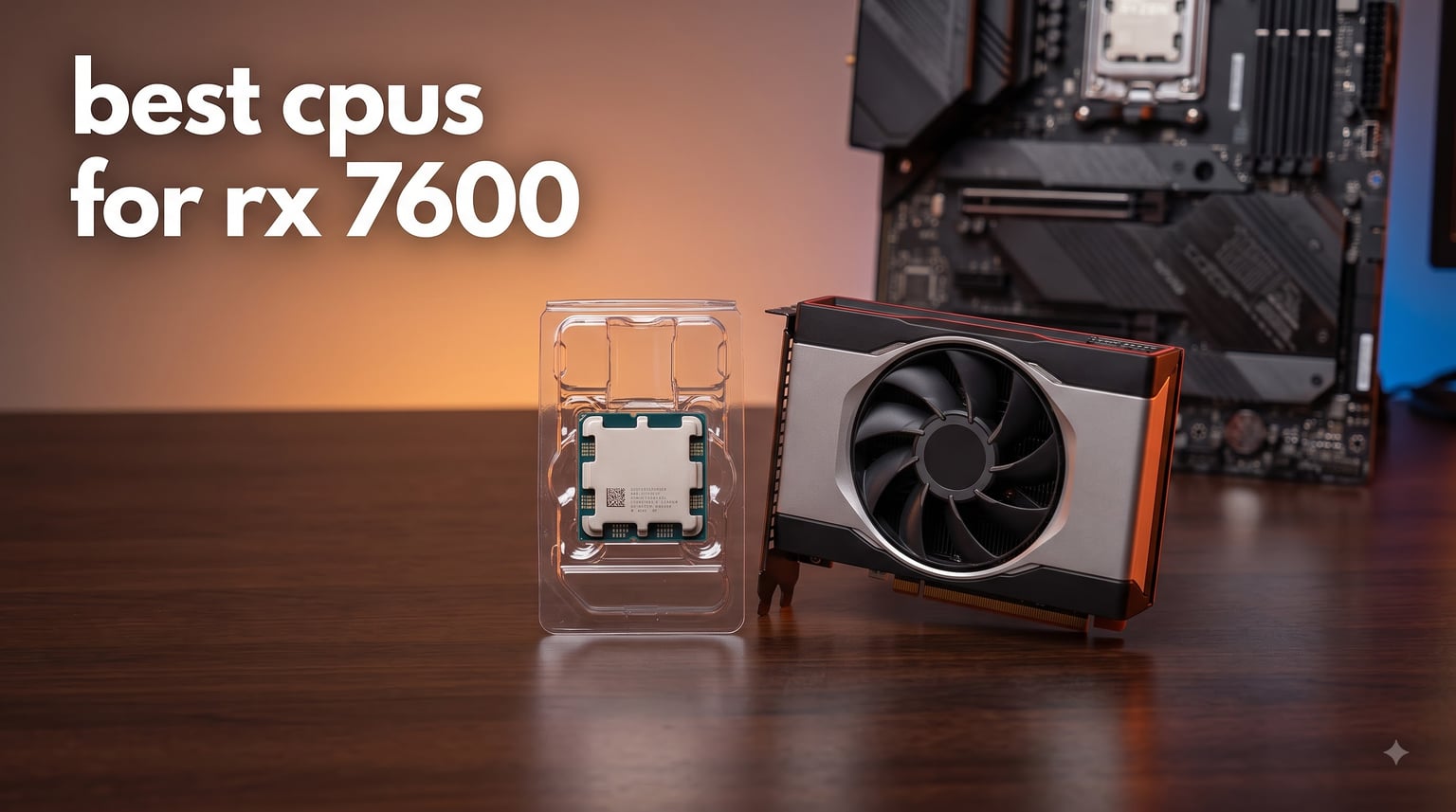 best cpus for rx 7600