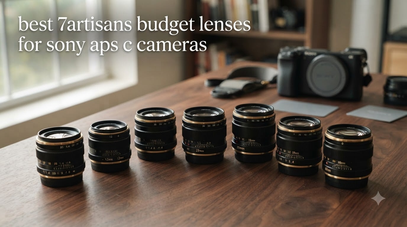 best 7artisans budget lenses for sony aps c cameras