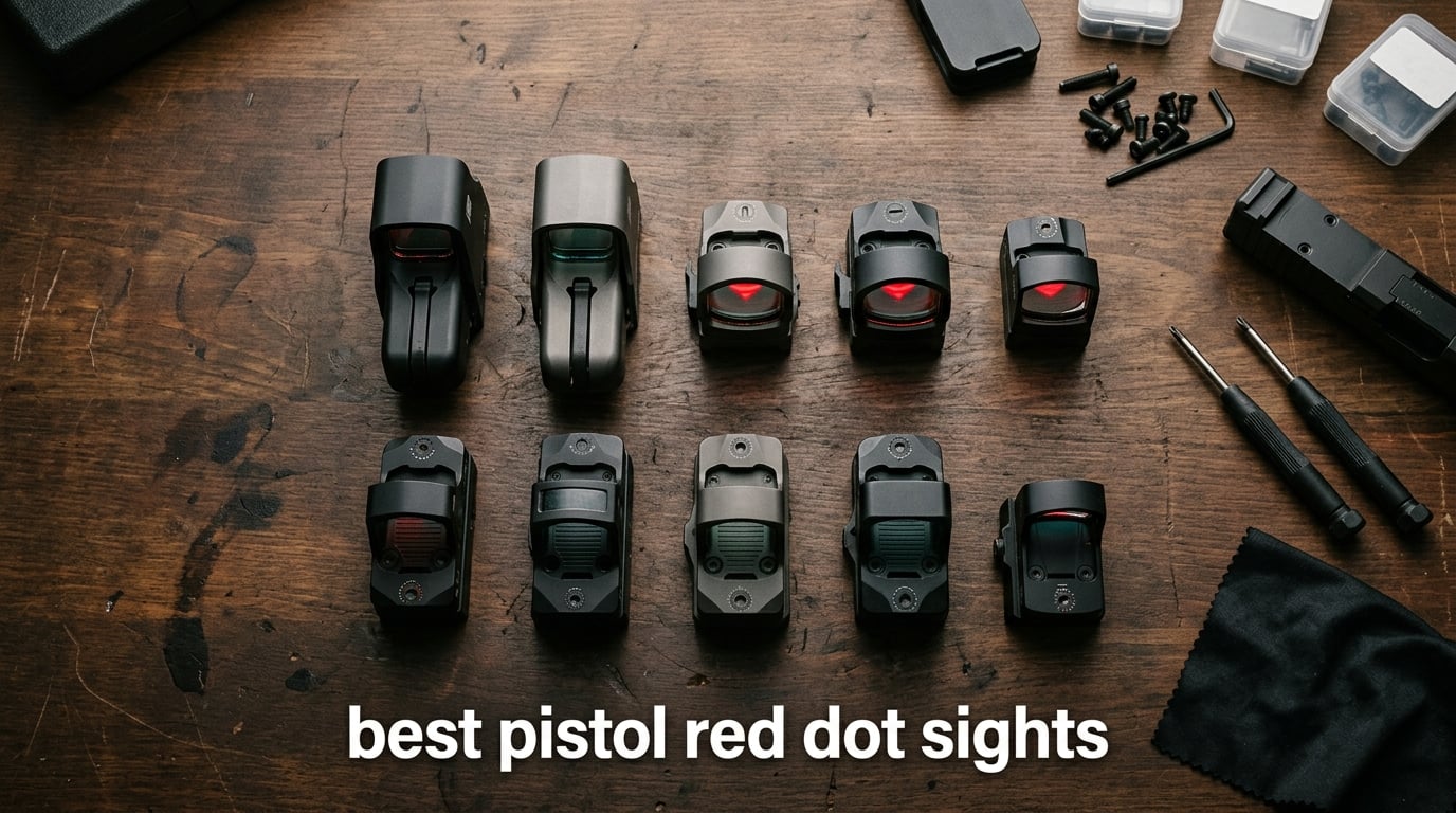 best pistol red dot sights