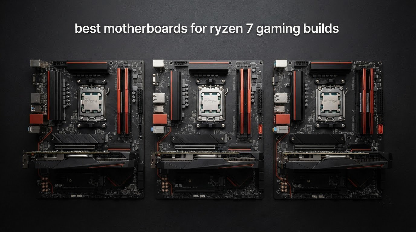 best motherboards for ryzen 7 gaming builds