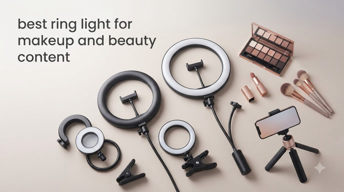 best ring light for makeup and beauty content
