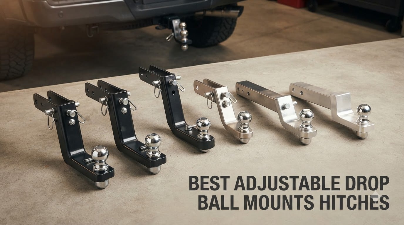 best adjustable drop ball mounts hitches