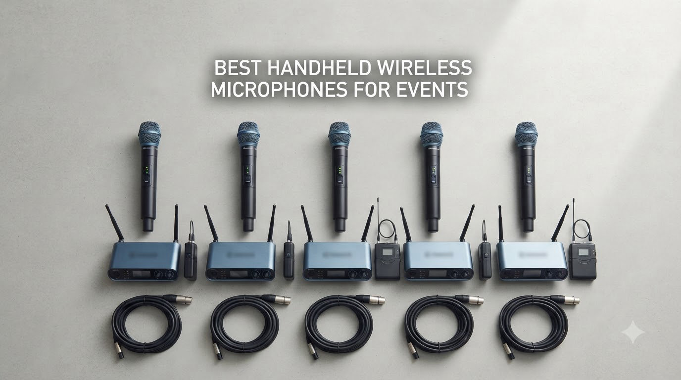 best handheld wireless microphones for events