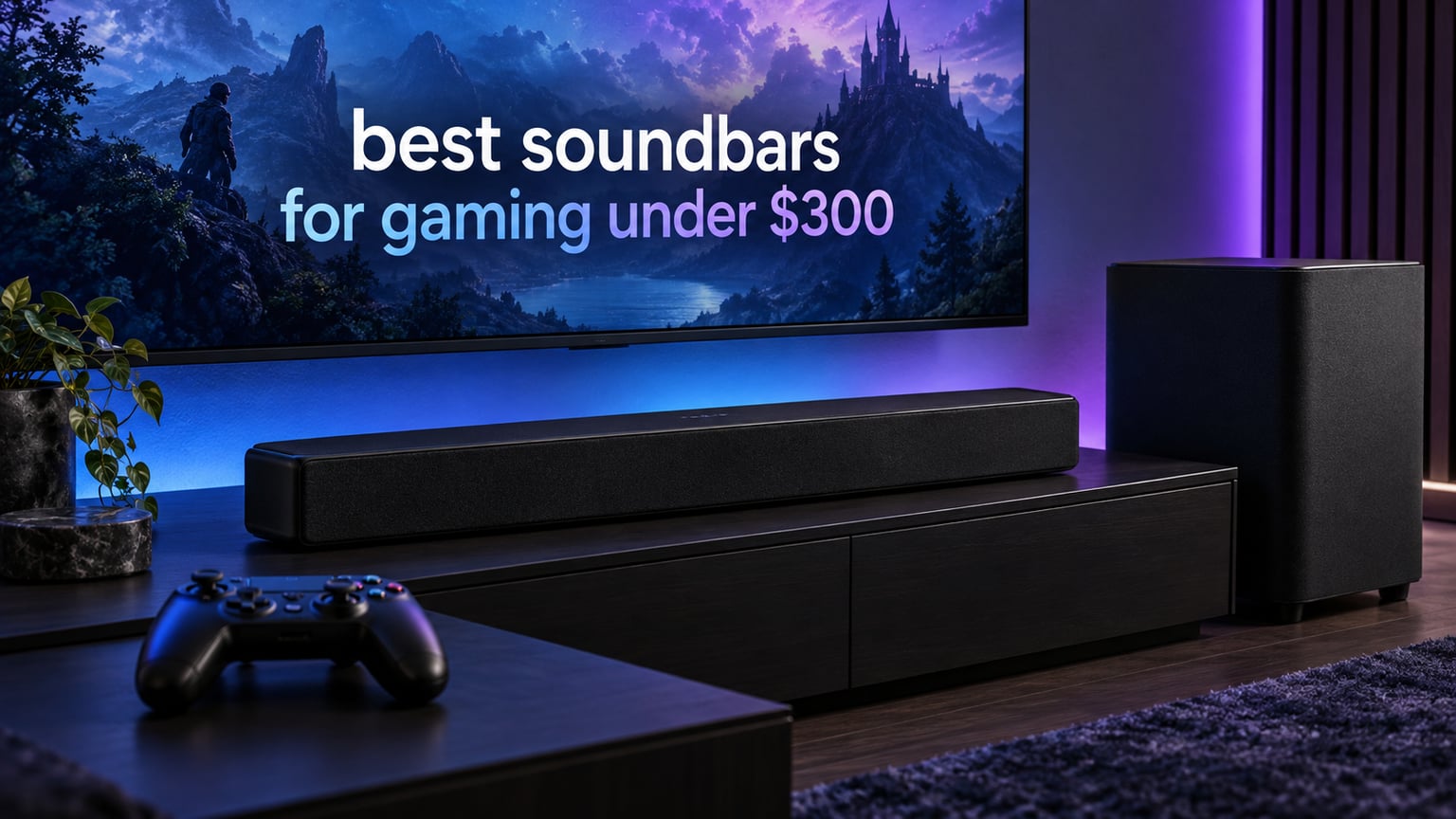 best soundbars for gaming under $300