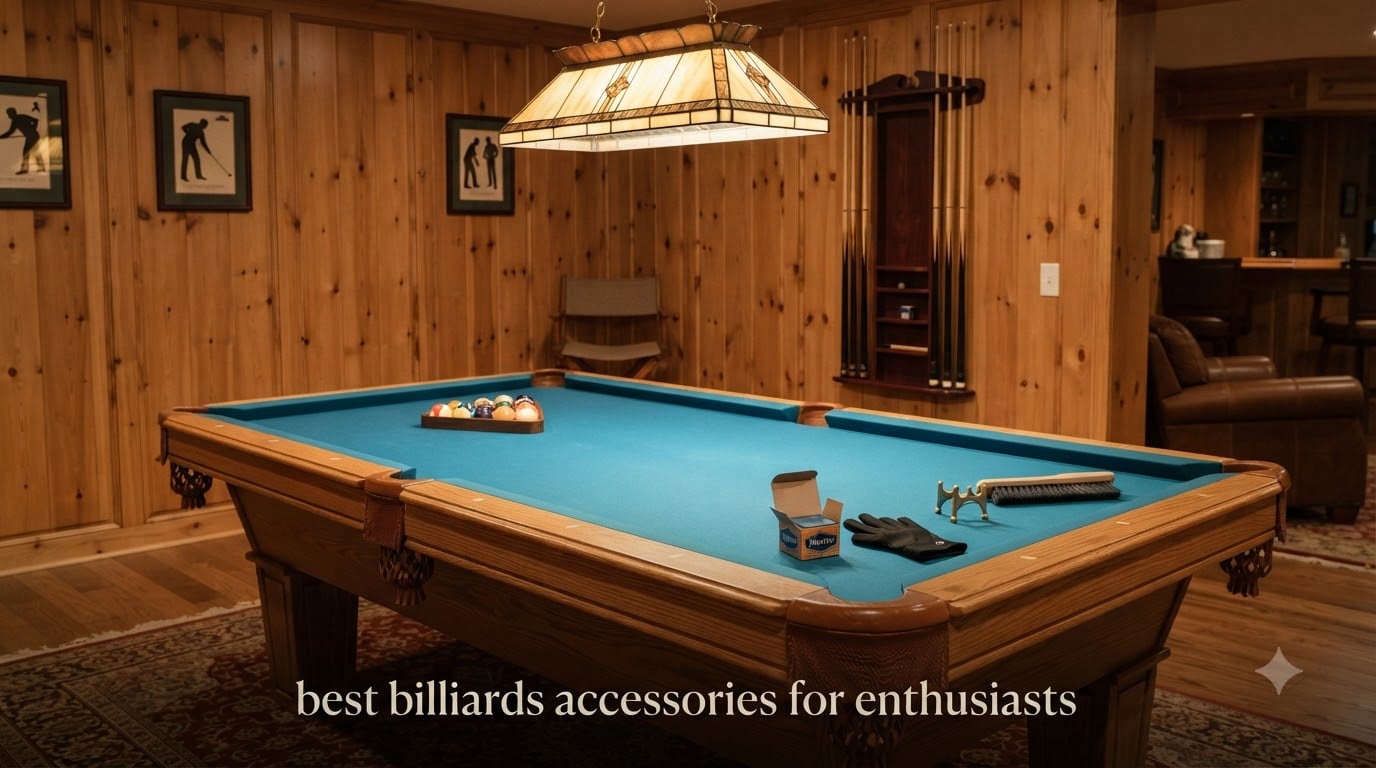 best billiards accessories for enthusiasts
