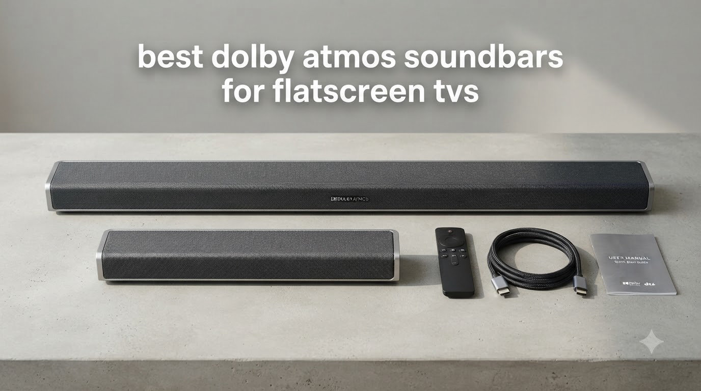 best dolby atmos soundbars for flatscreen tvs