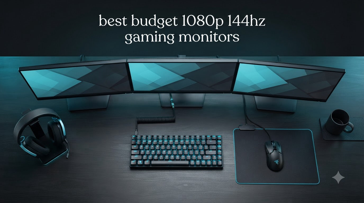 best budget 1080p 144hz gaming monitors