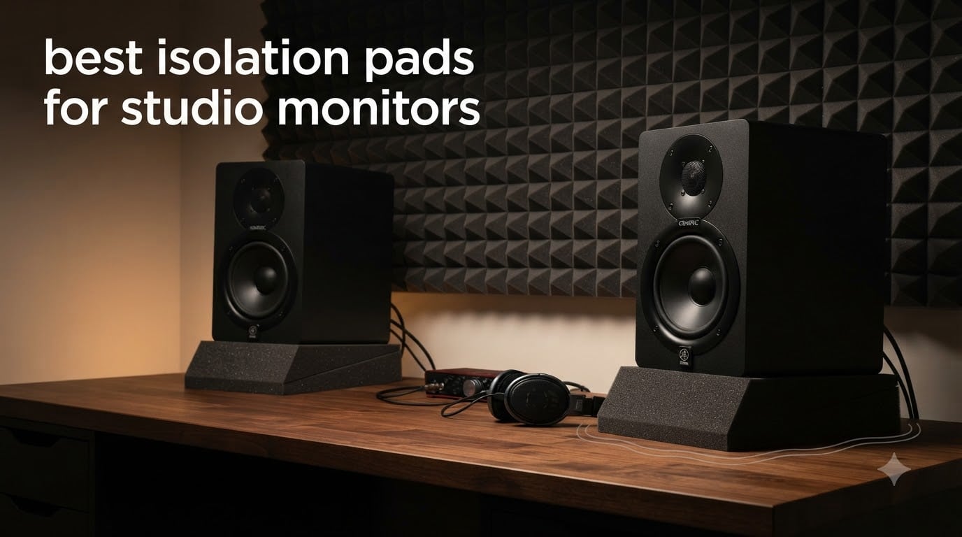 best isolation pads for studio monitors