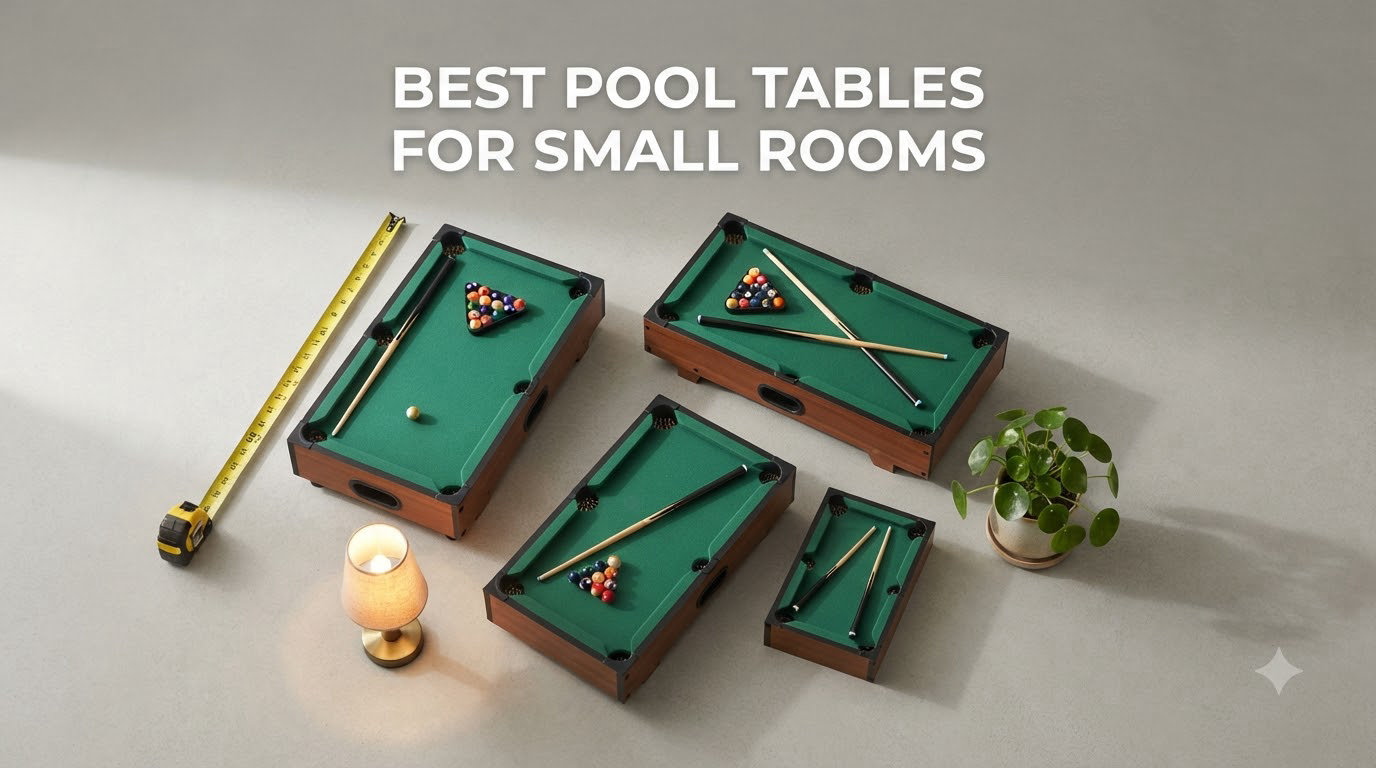 best pool tables for small rooms