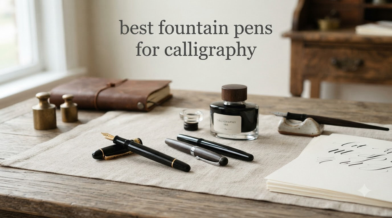 best fountain pens for calligraphy