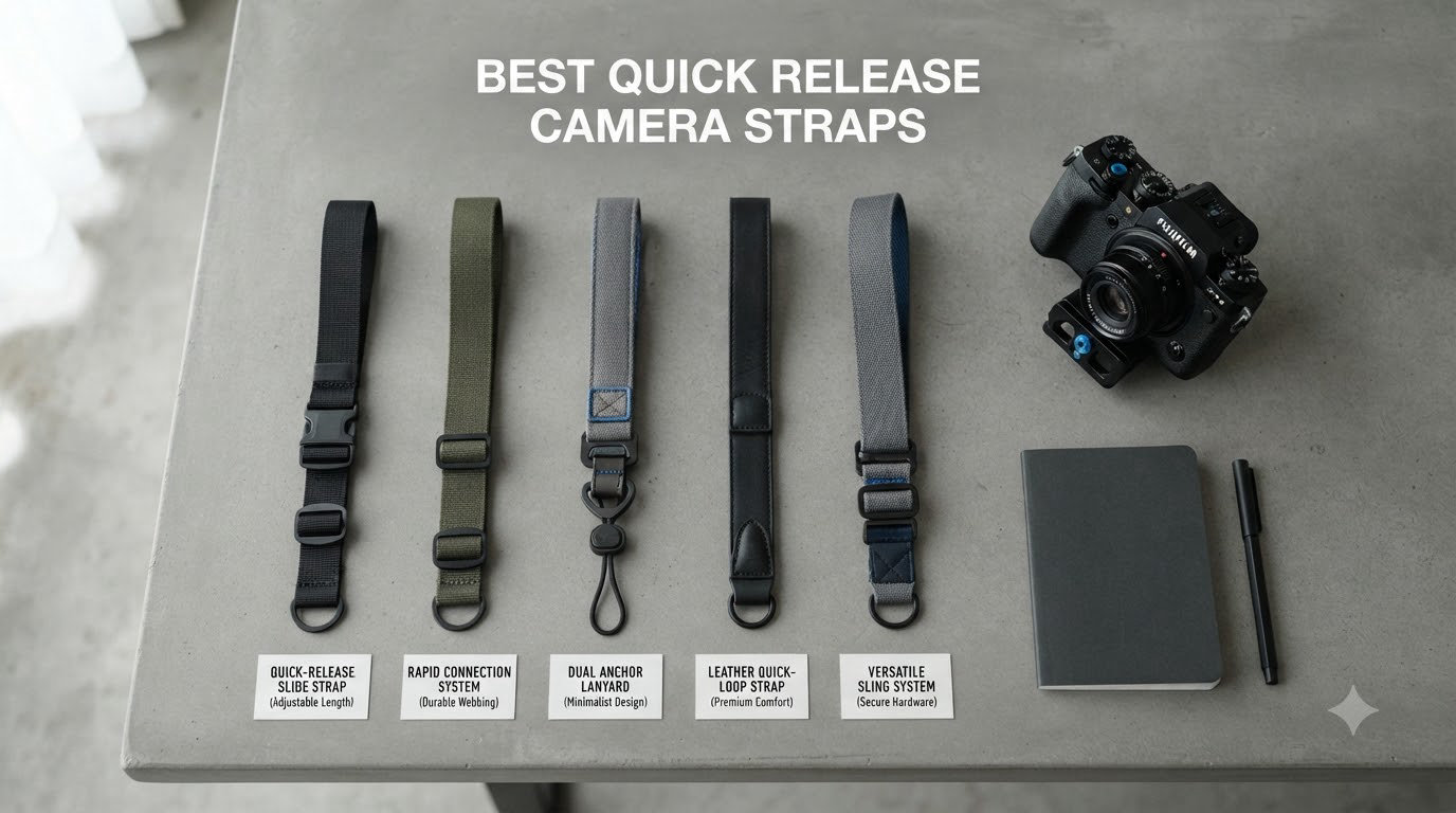 best quick release camera straps