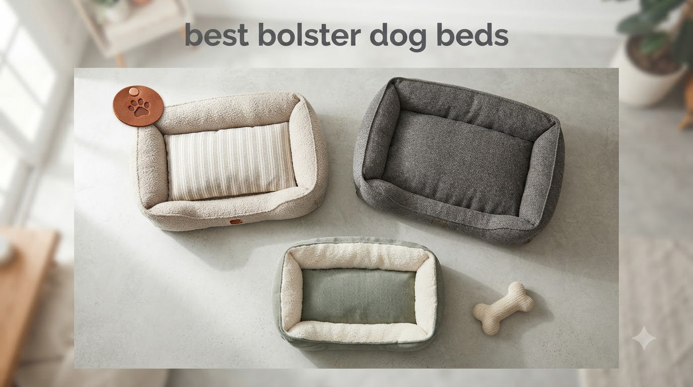 best bolster dog beds