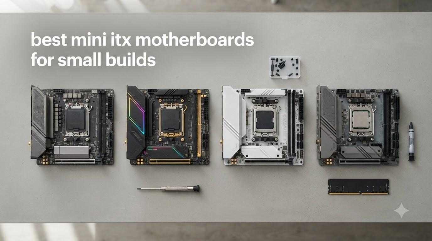 best mini itx motherboards for small builds
