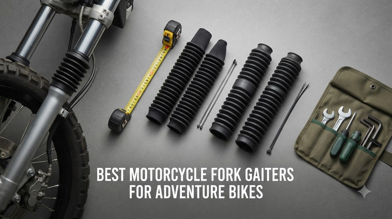 best motorcycles fork gaiters for adventure bikes