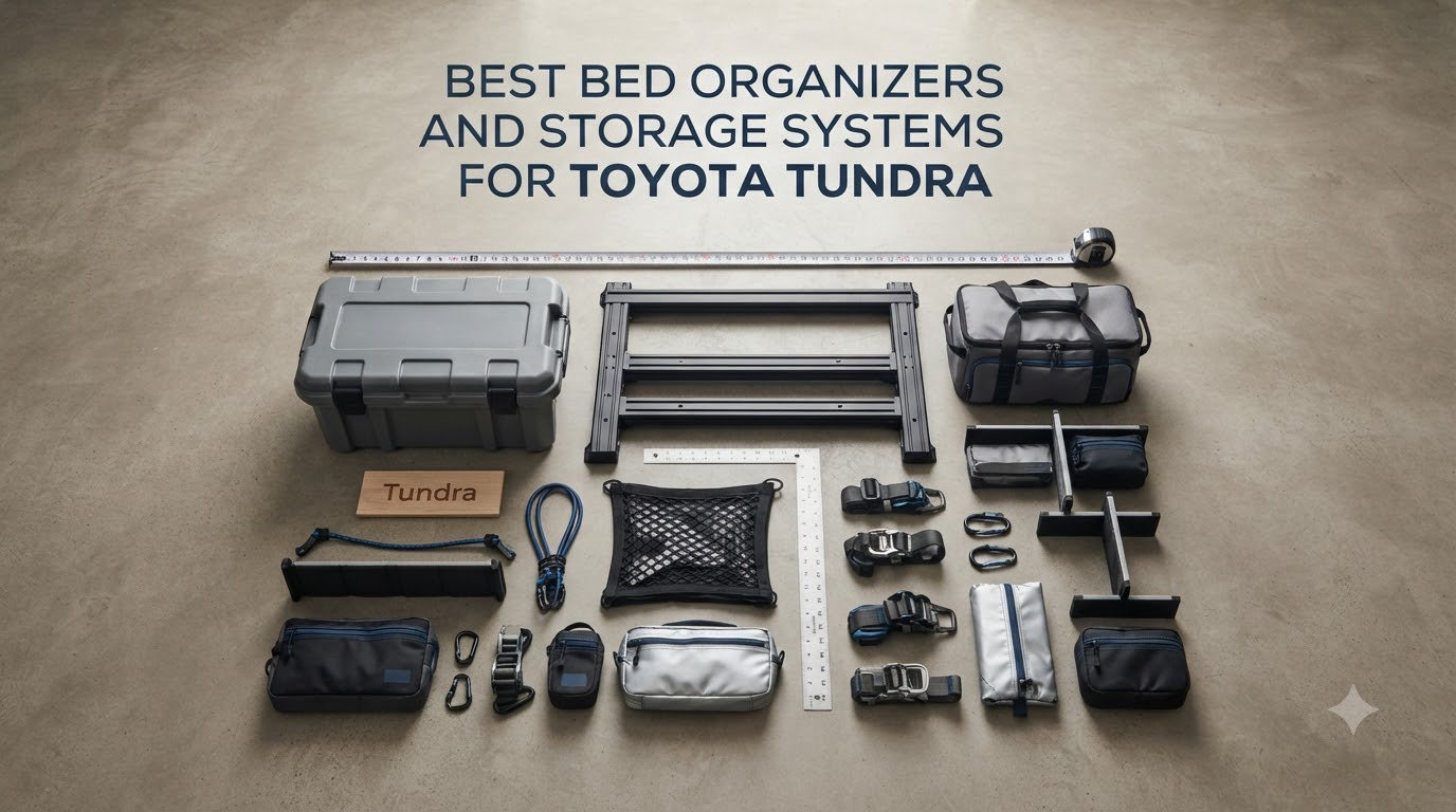 best bed organizers and storage systems for toyota tundra