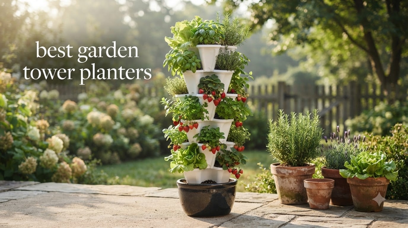 best garden tower planters