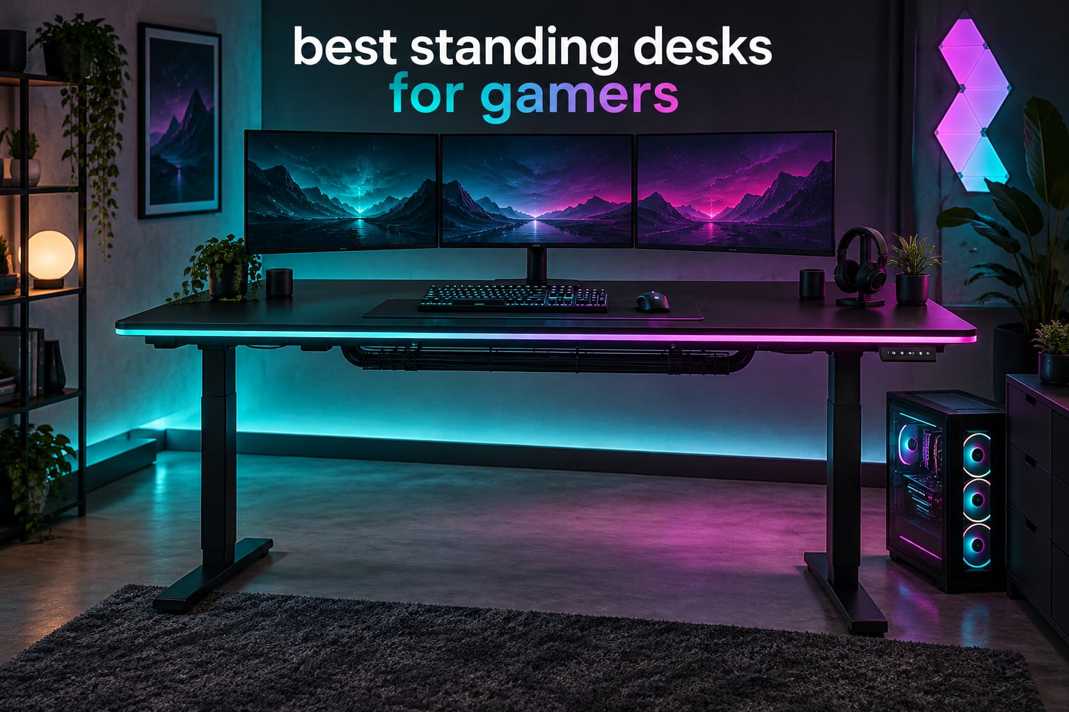 best standing desks for gamers