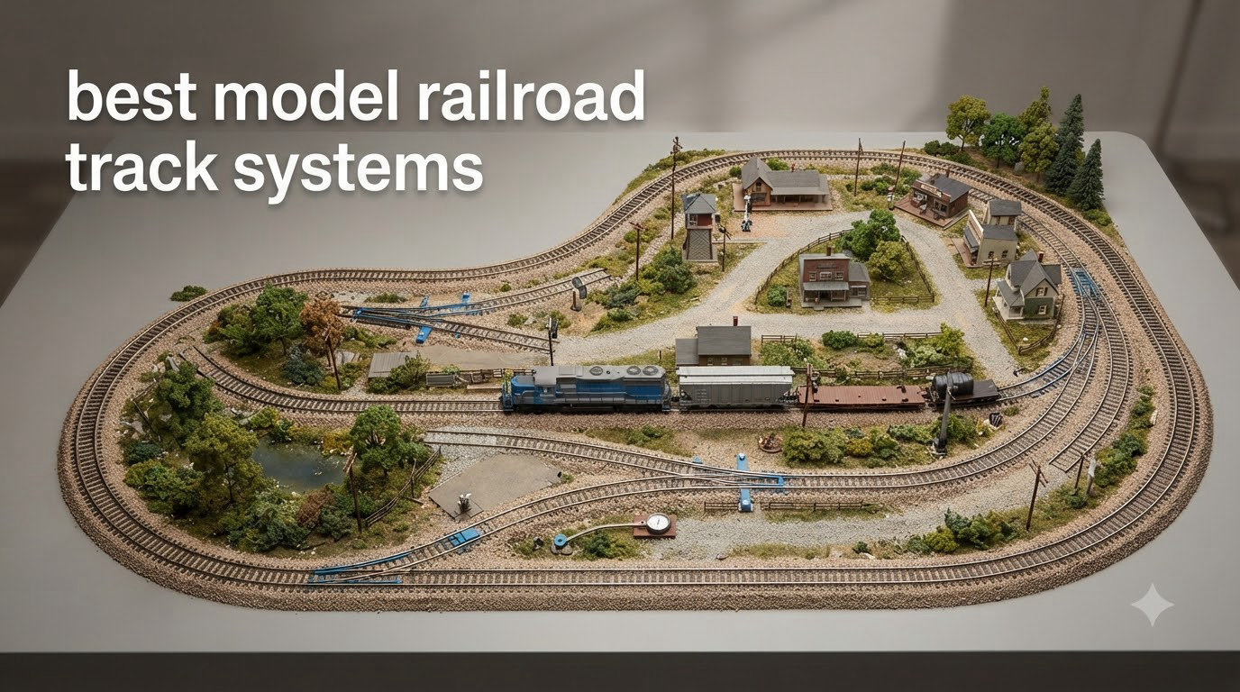 best model railroad track systems