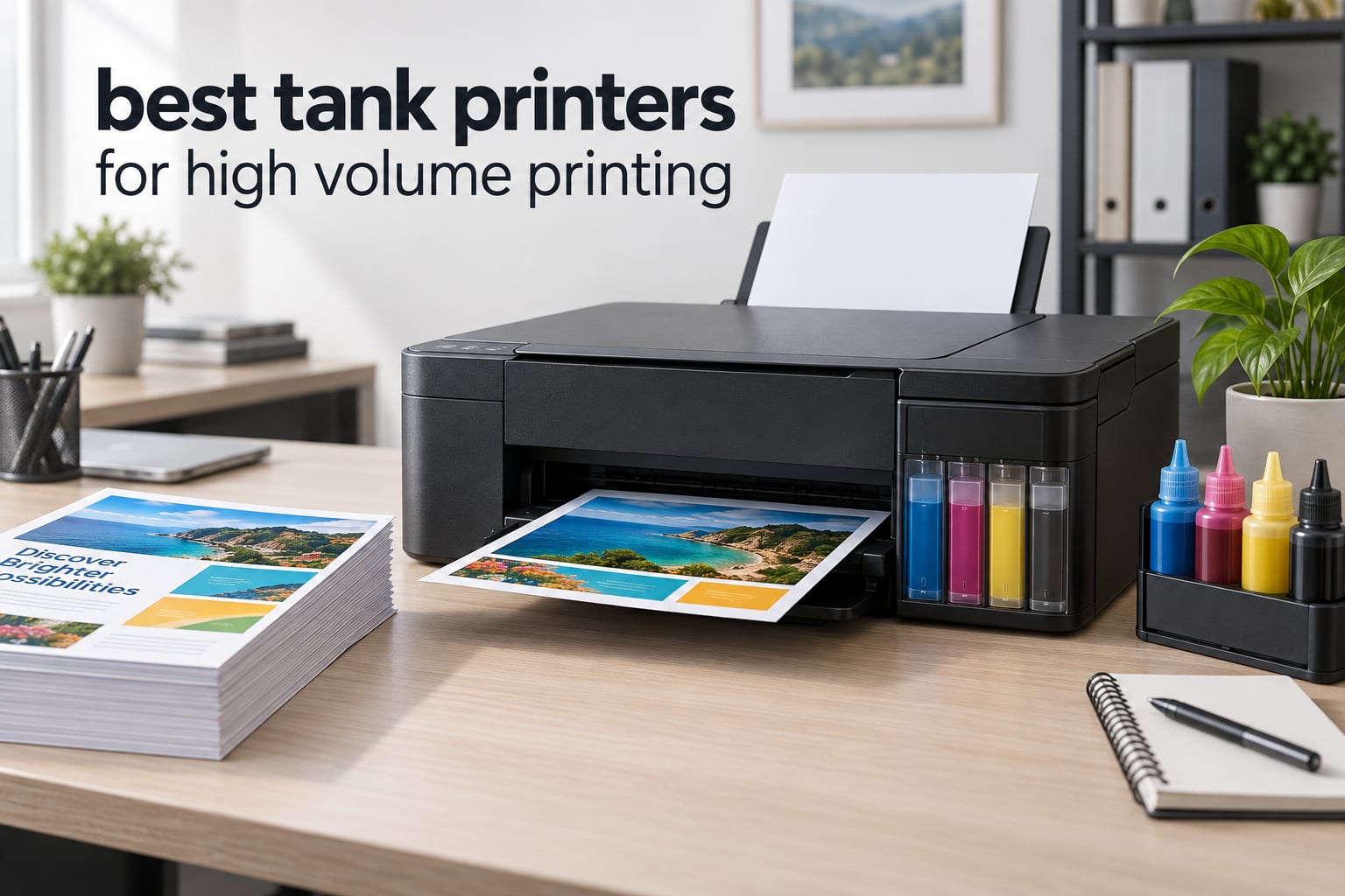 best tank printers for high volume printing