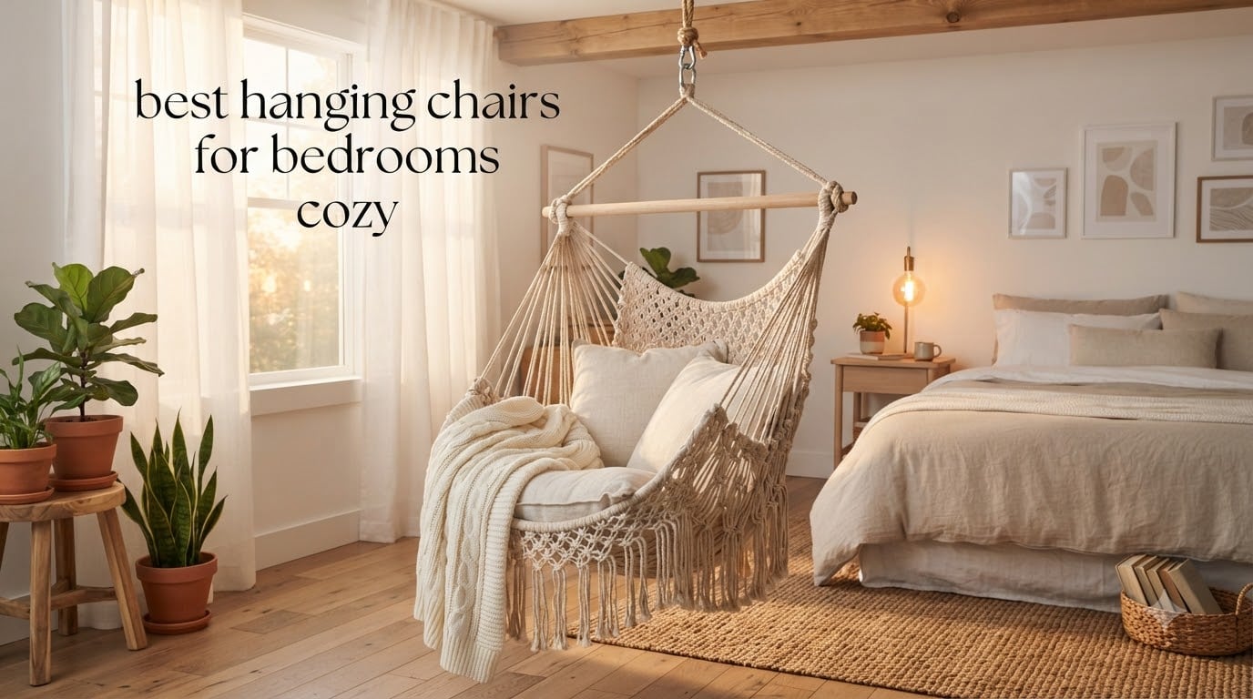 best hanging chairs for bedrooms cozy