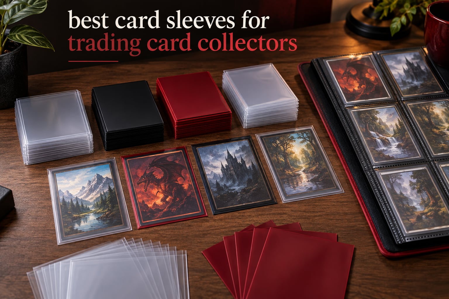 best card sleeves for trading card collectors